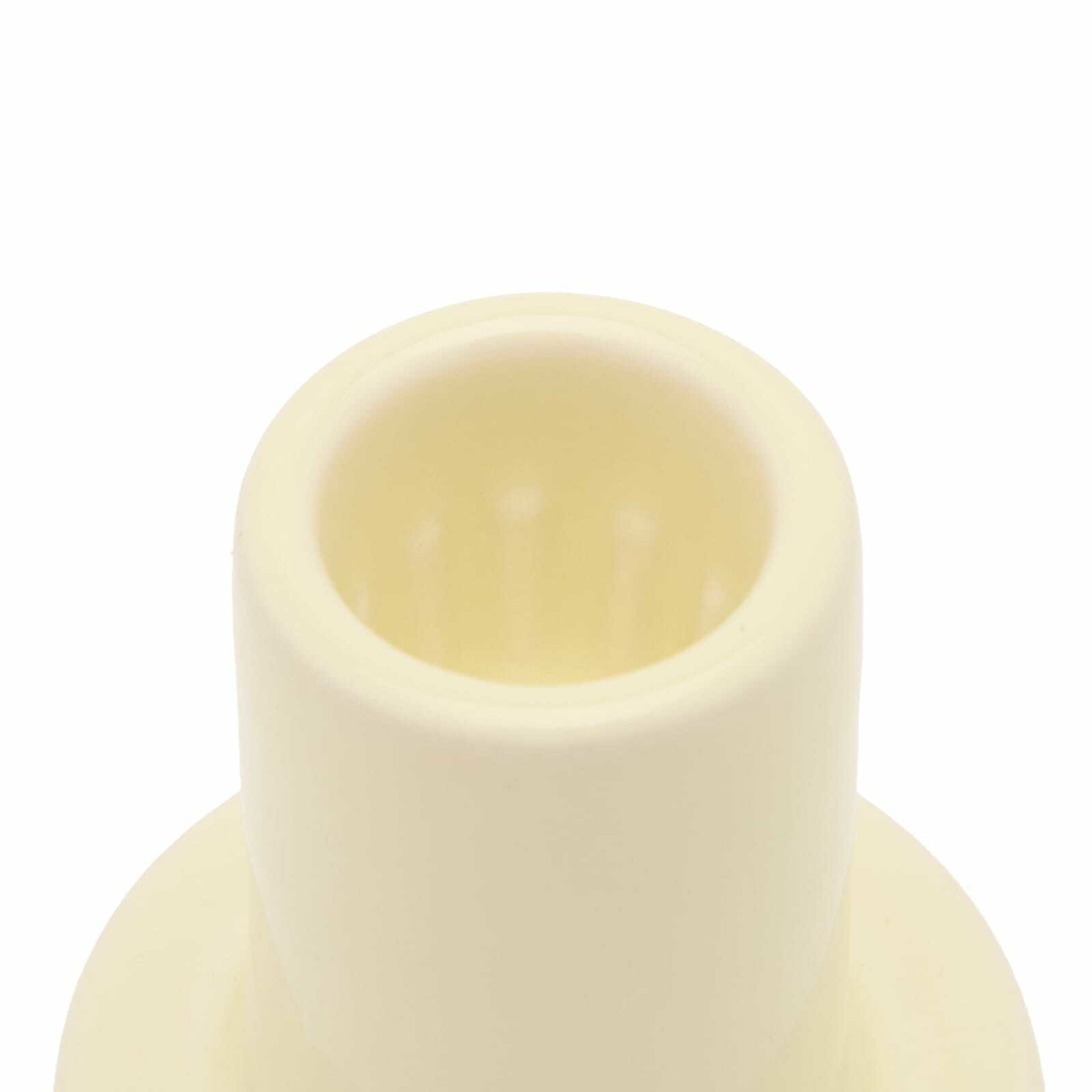 HAY Tube Candleholder - Small in Lime White 