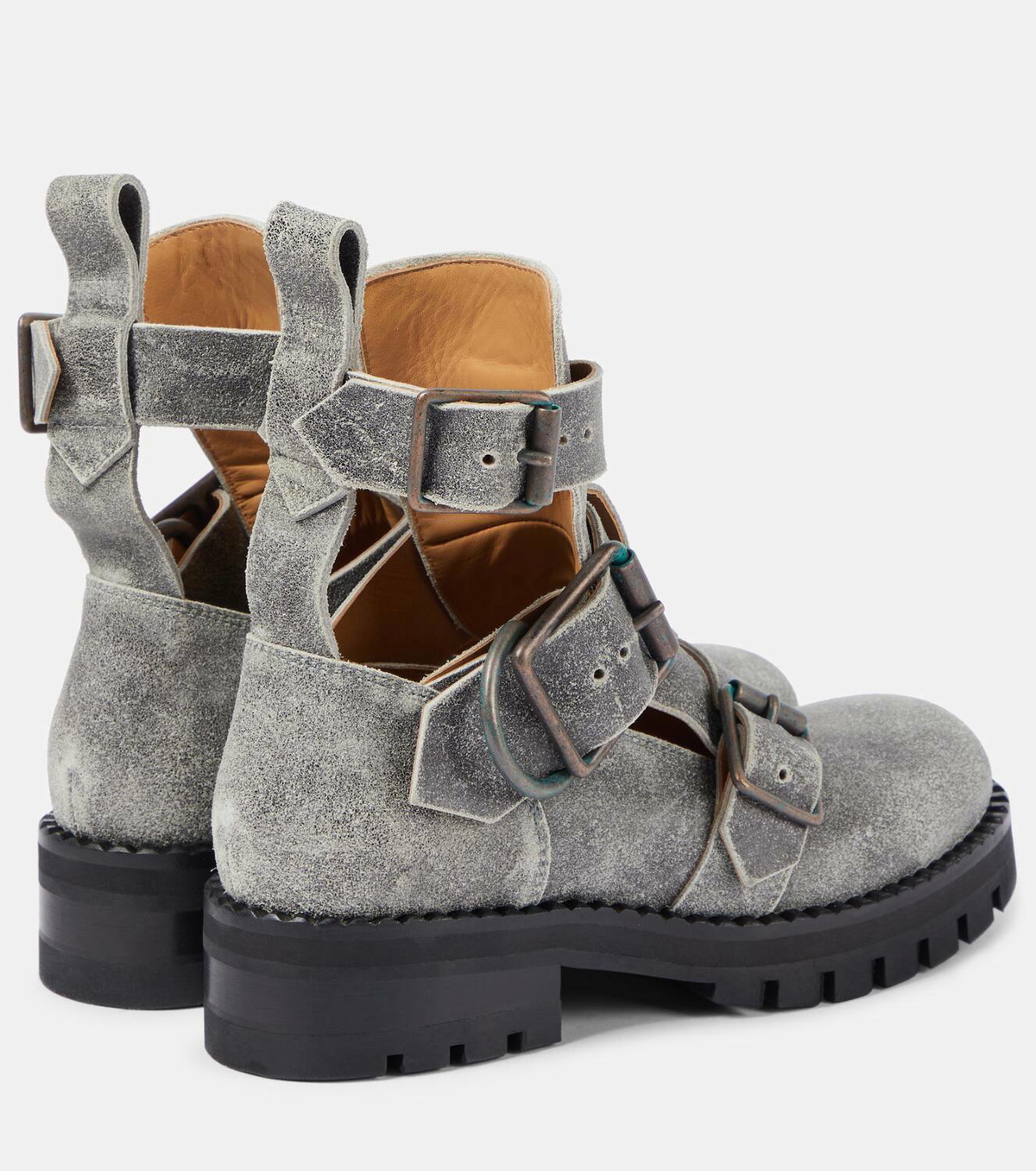 Vivienne Westwood Cutout leather ankle boots Vivienne Westwood