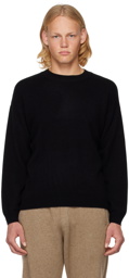 AURALEE Black 'Baby' Sweater