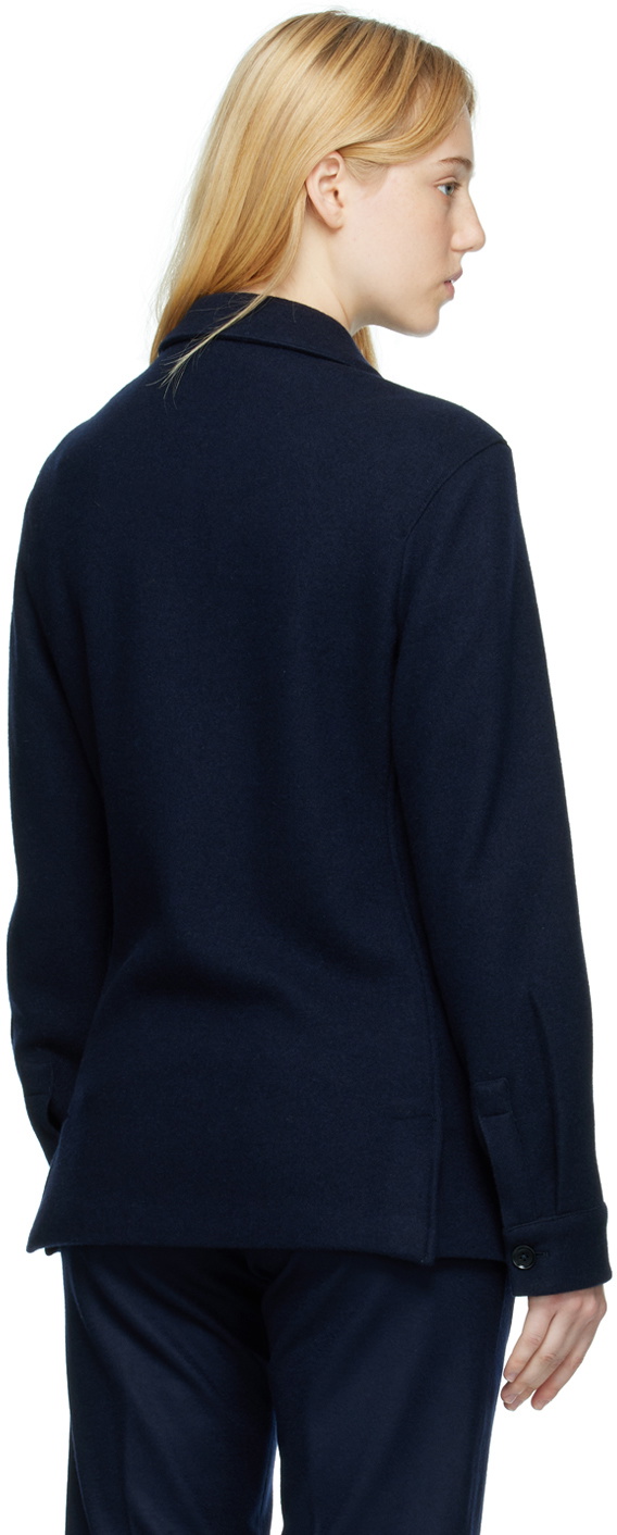 ZEGNA Navy Chore Jacket