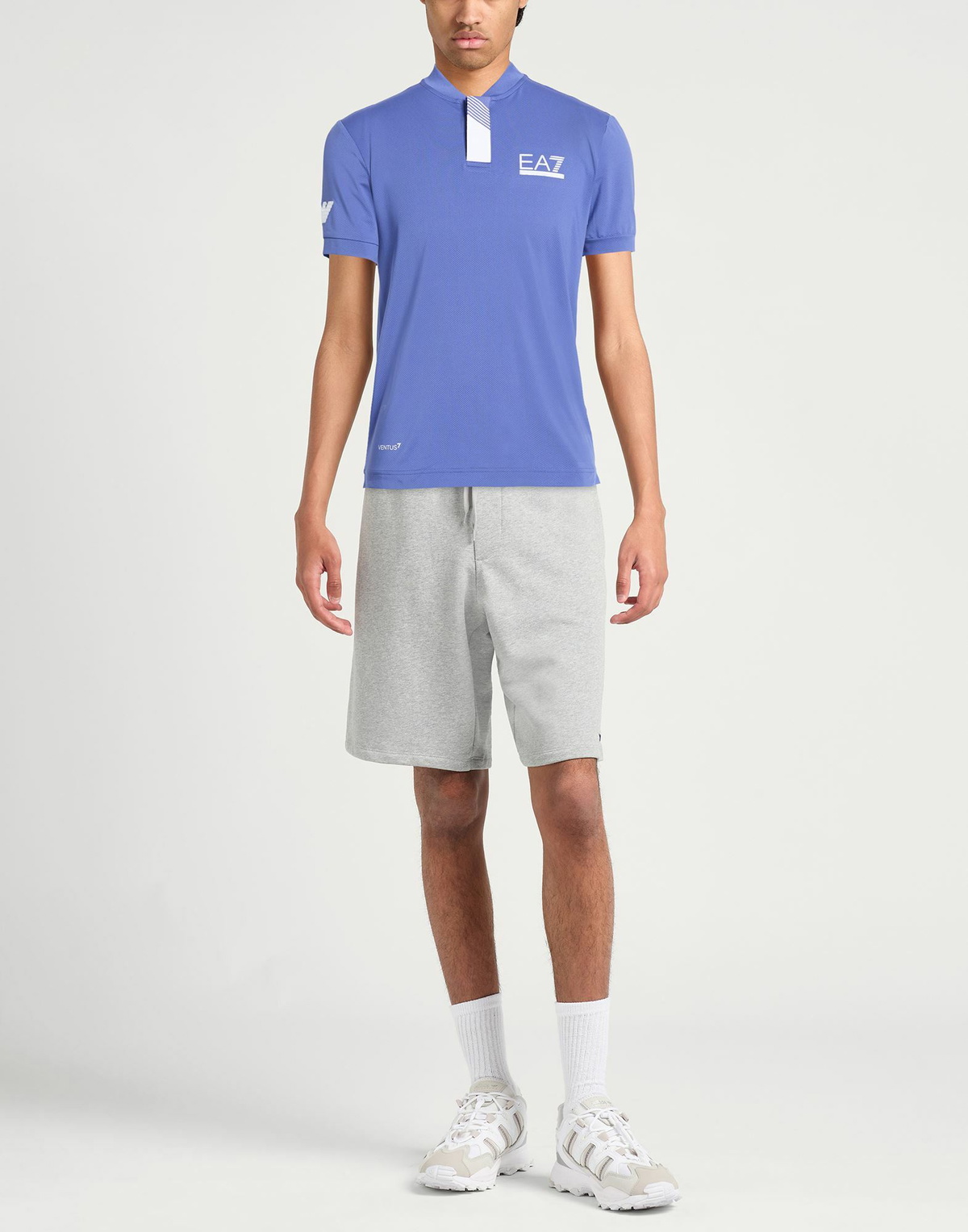 Ea7 Mens T-shirt Lilac