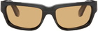 RETROSUPERFUTURE Black & Gray Thelonius Sunglasses
