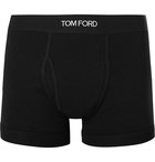 TOM FORD - Stretch-Cotton Boxer Briefs - Black