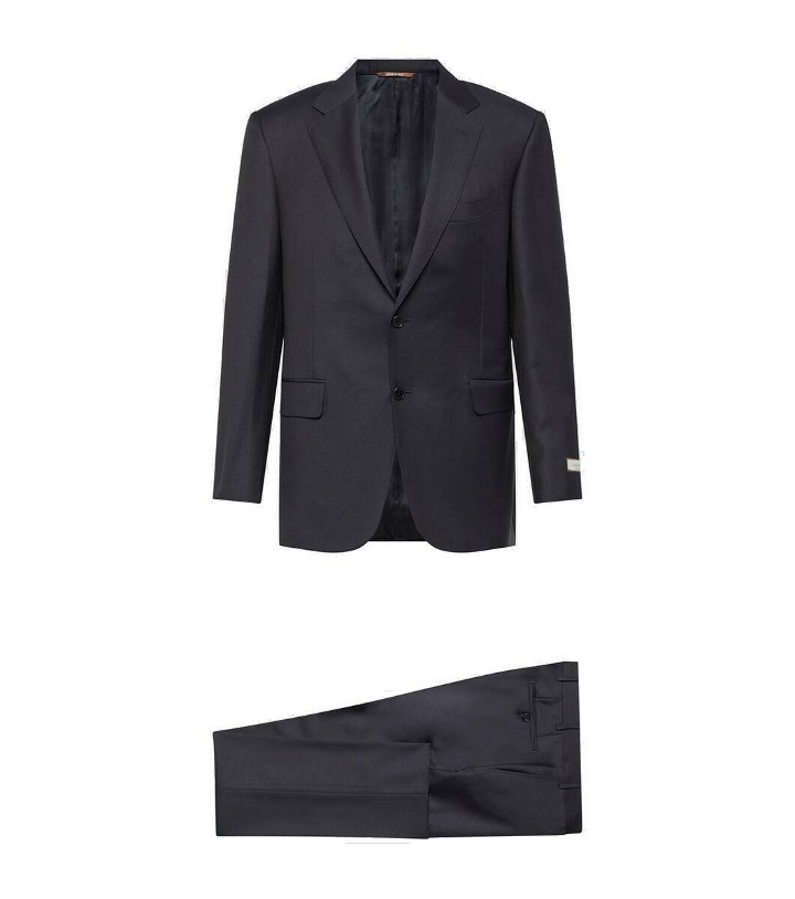 Photo: Canali Single-breasted wool suit