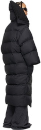 Balenciaga Black Long CB Down Jacket
