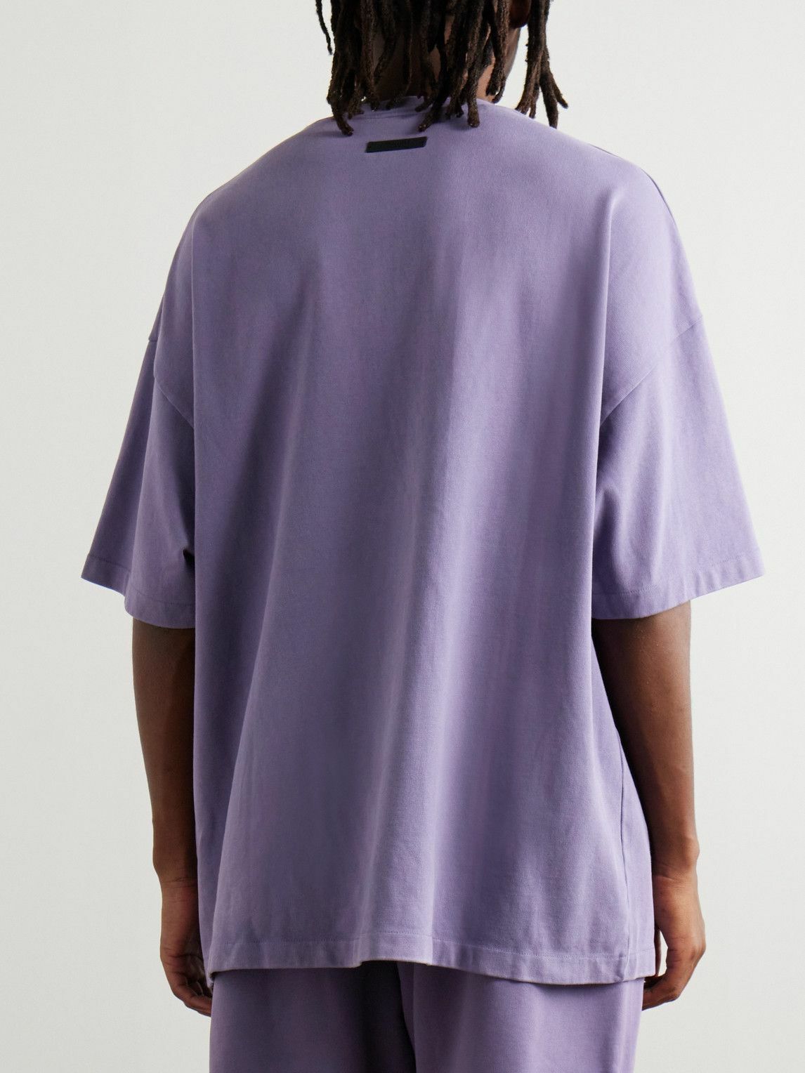 FEAR OF GOD ESSENTIALS - Oversized Logo-Print Cotton-Jersey T