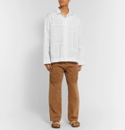 Jacquemus - Mouchoirs Embroidered Cotton Shirt - White