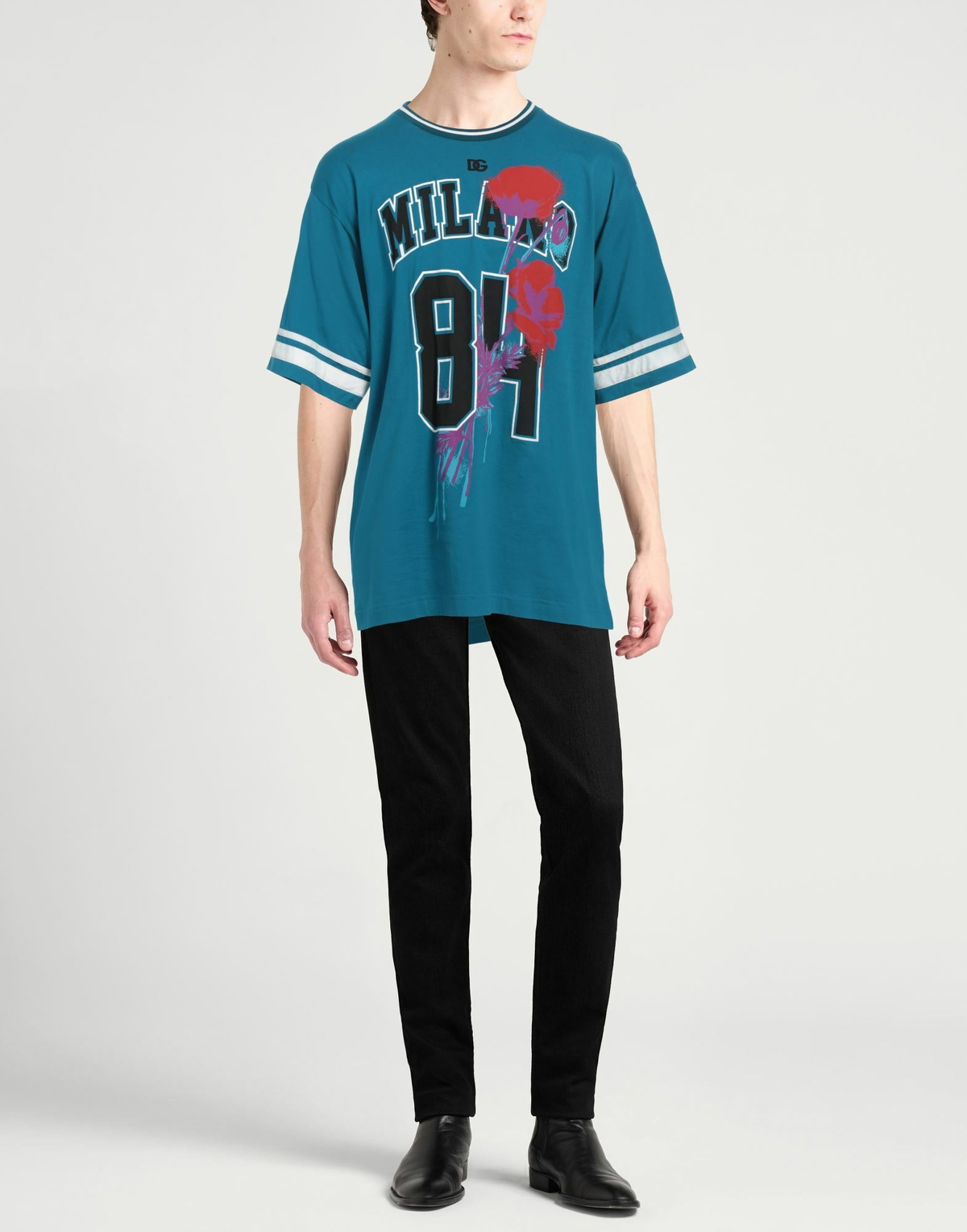 Dolce & gabbana Mens T-shirt Deep teal