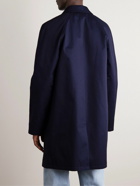 A.P.C. - Cotton-Gabardine Trench Coat - Blue