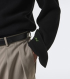 God's True Cashmere Cashmere shirt with spinels