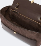 Savette Symmetry Trapeze Medium leather shoulder bag