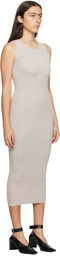 LESET Purple Grace Midi Dress