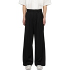 Ambush Black High-Waisted Wide Trousers