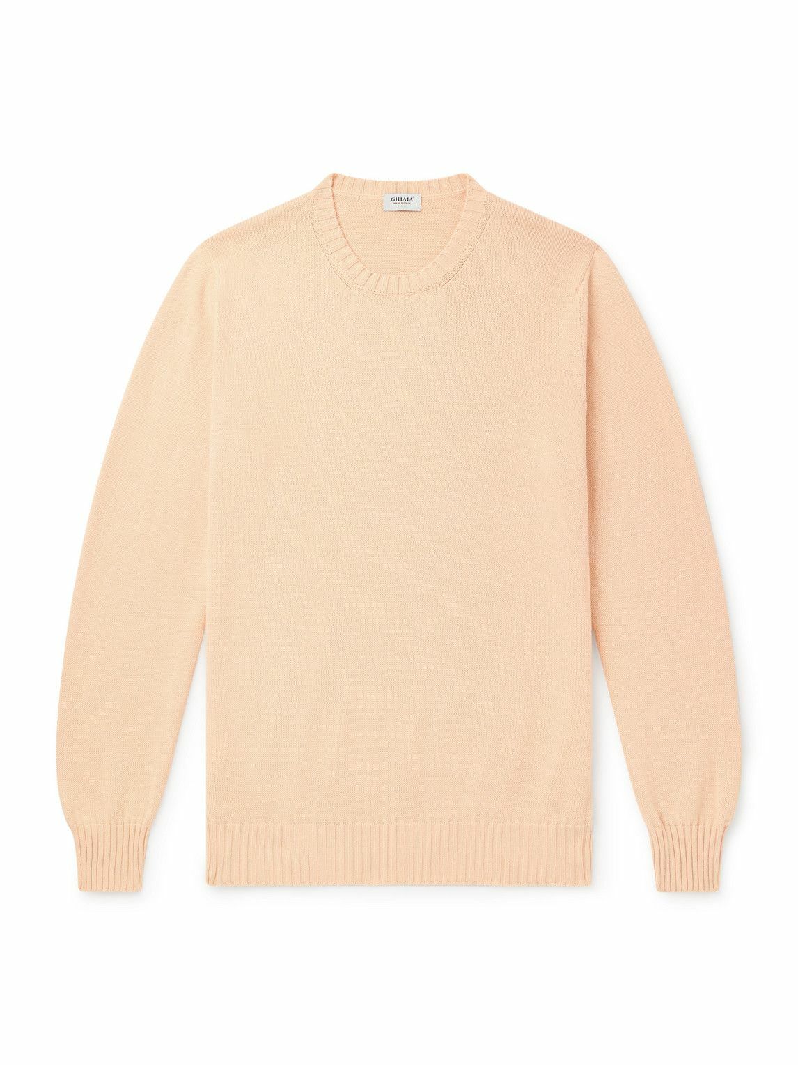 Ghiaia Cashmere - Cotton Sweater - Yellow