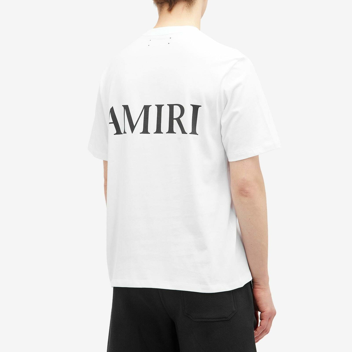 AMIRI Men's MA Core Logo T-Shirt in White Amiri