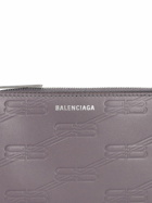 BALENCIAGA - Bb Monogram Leather Wallet