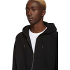 Givenchy Black Zipped Signature Hoodie