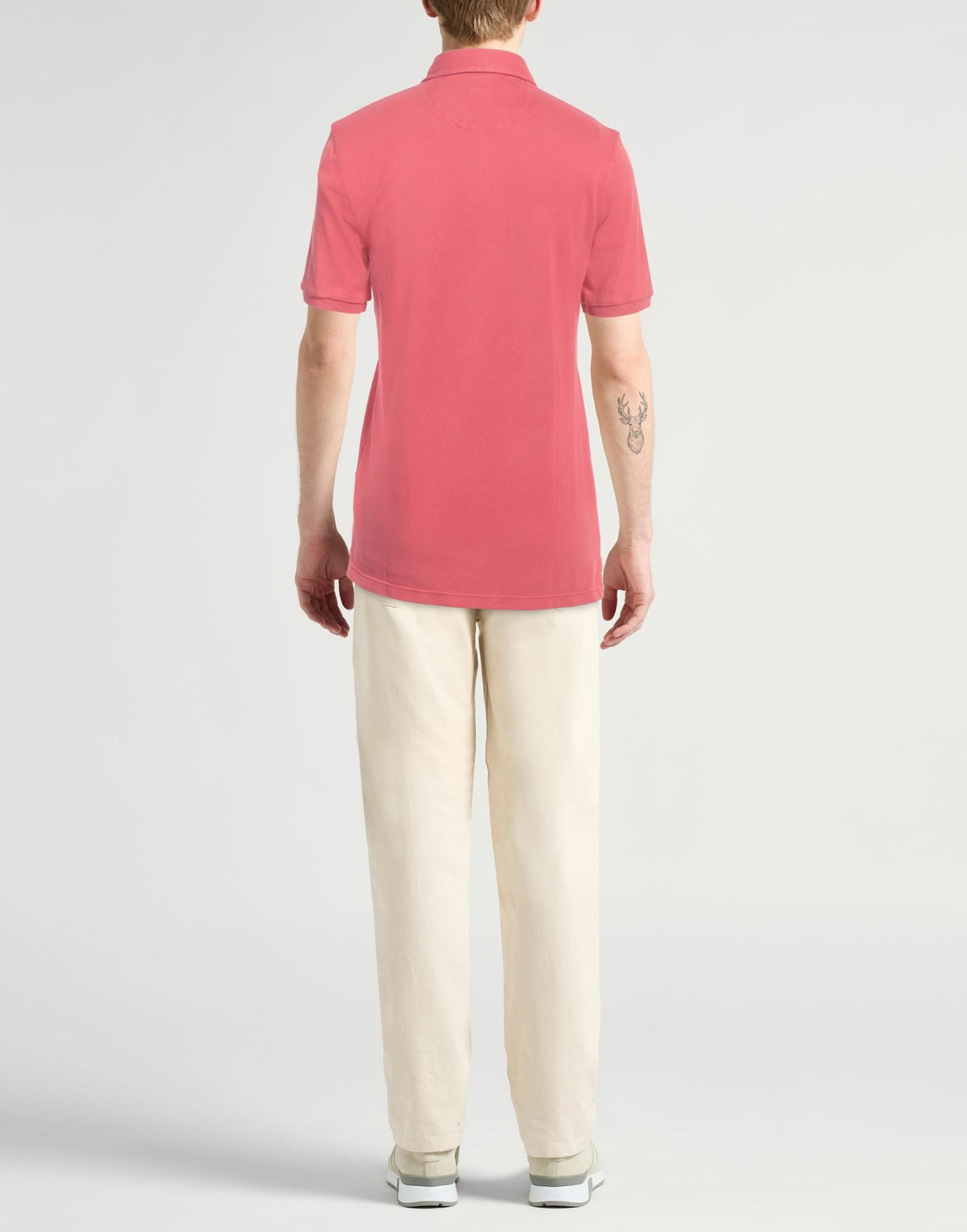 Fedeli Mens Polo shirt Coral