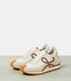 Loewe Flow Runner suede sneakers