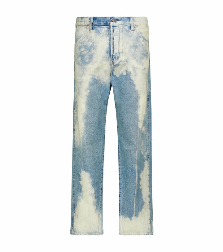 Photo: Tom Ford - Bleached straight-leg jeans