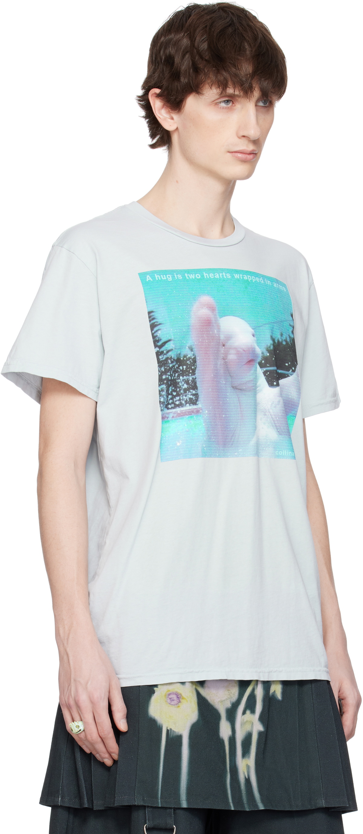 Collina Strada Blue 'A Hug' Graphic T-shirt