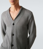 Giorgio Armani Linen-blend cardigan