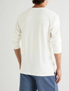 Onia - Slub Cotton-Jersey Henley T-Shirt - White