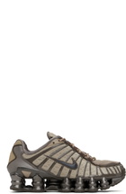 Nike Khaki Shox TL Sneakers