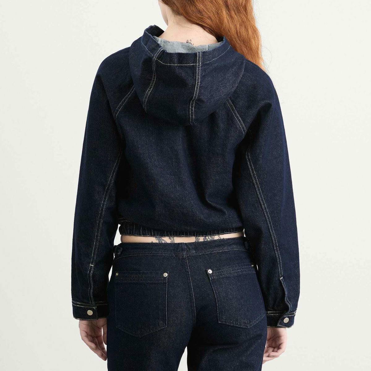 Peachy Den Women's Joan Bomber Jacket in Fade