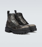 Balenciaga - Strike leather boots
