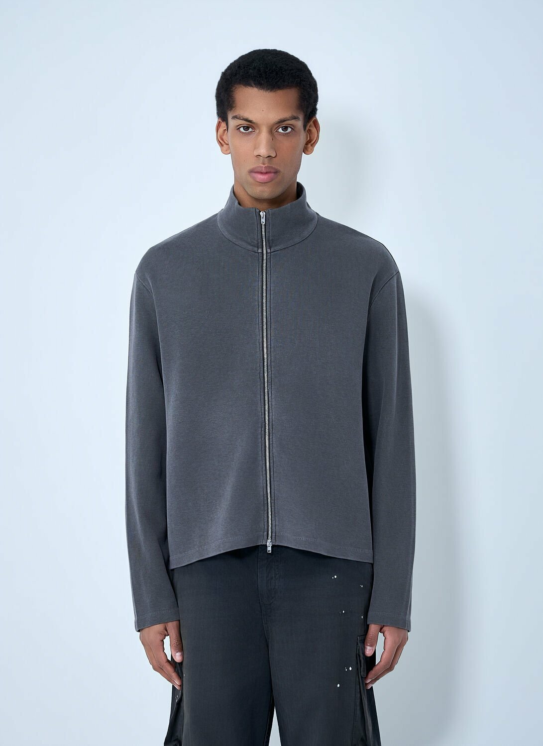 Our Legacy Shrunken Zip-Up Sweatshirt Our Legacy