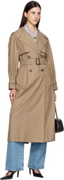 Max Mara Tan Otello Trench Coat