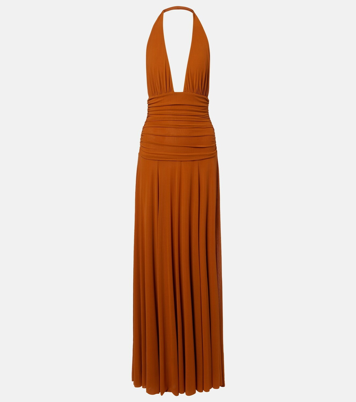 Staud Alessandra halterneck maxi dress