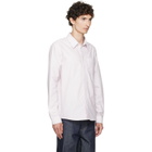 A.P.C. Pink & White New Greg Shirt