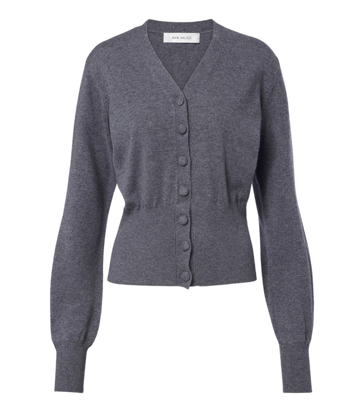 Photo: Aya Muse Costa wool and cashmere-blend cardigan
