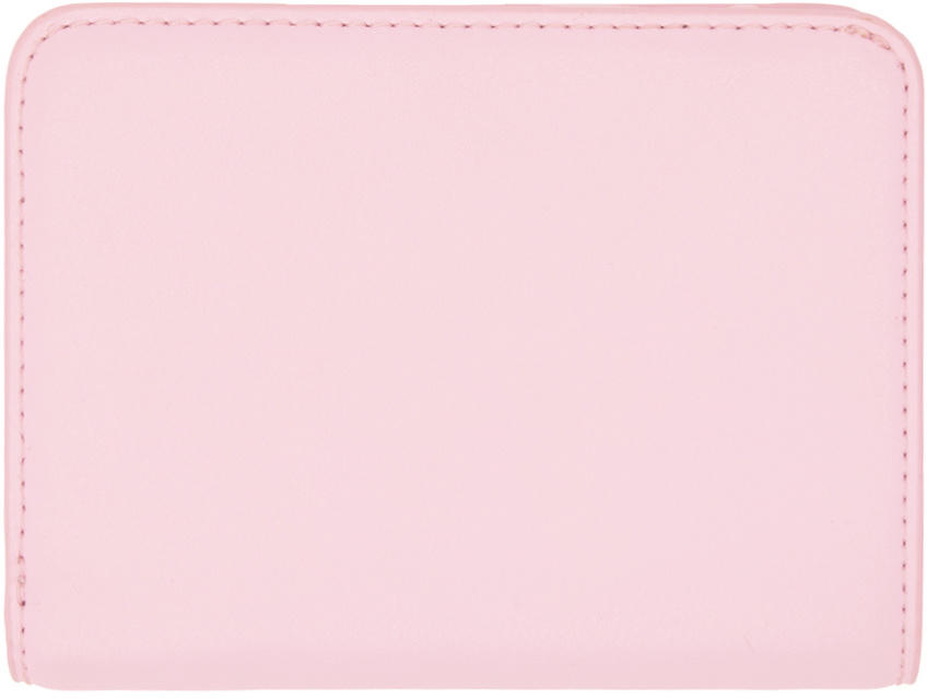 Marc Jacobs Hot Pink Key Leather Multi Logo Wallet Coin Card