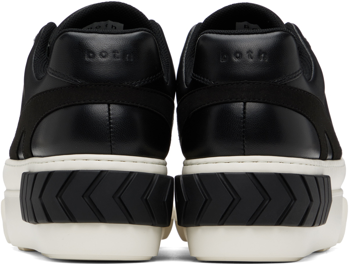 both Black Tyres Platform Padded Sneakers