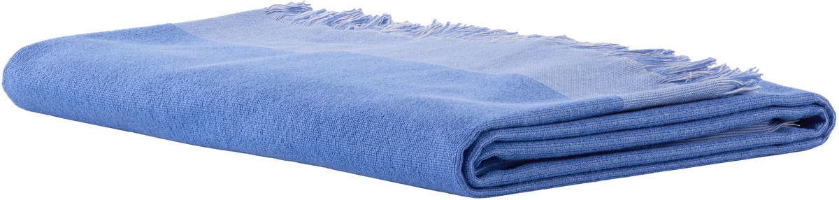 Tekla Blue Striped Beach Towel