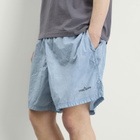 Stone Island Men's Water Reactive Faded Camo Swim Shorts in Dust Blue