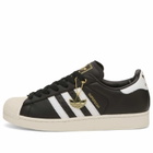 Adidas Superstar II Sneaker in Core Black/Ftwr White/Off White