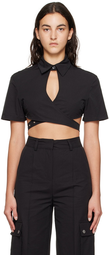 Photo: Han Kjobenhavn Black Wrap Shirt