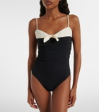 Valentino Bow-detail swimsuit