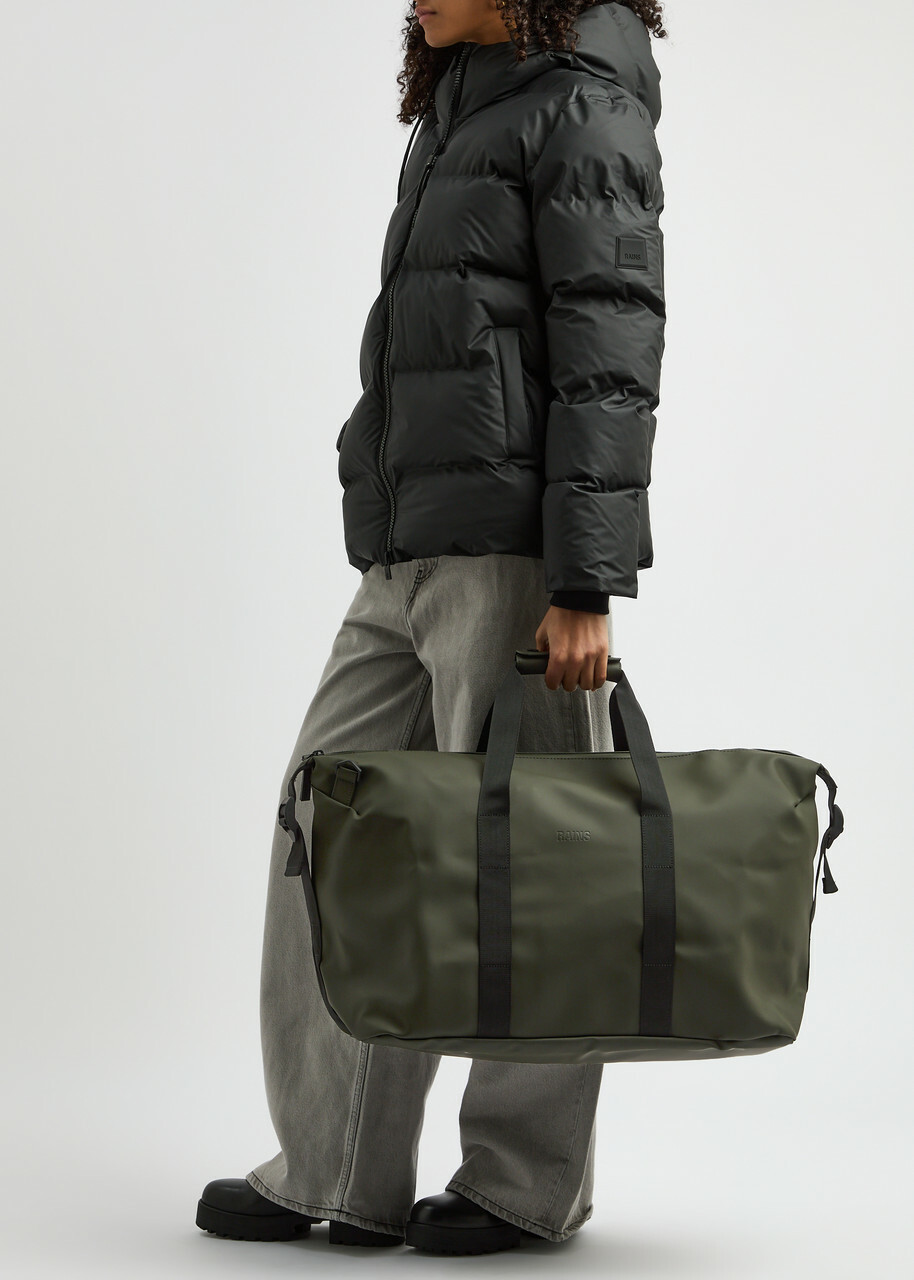 Rains Hilo Rubberised Holdall - Green - One Size