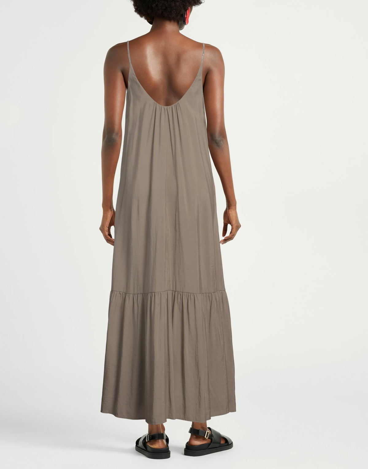 Peserico Womens Maxi dress Khaki