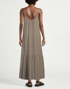 Peserico Womens Maxi dress Khaki