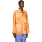 Jacquemus Orange Le Chemise Soleil Shirt