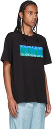 Versace Jeans Couture Black & Blue Logo T-Shirt