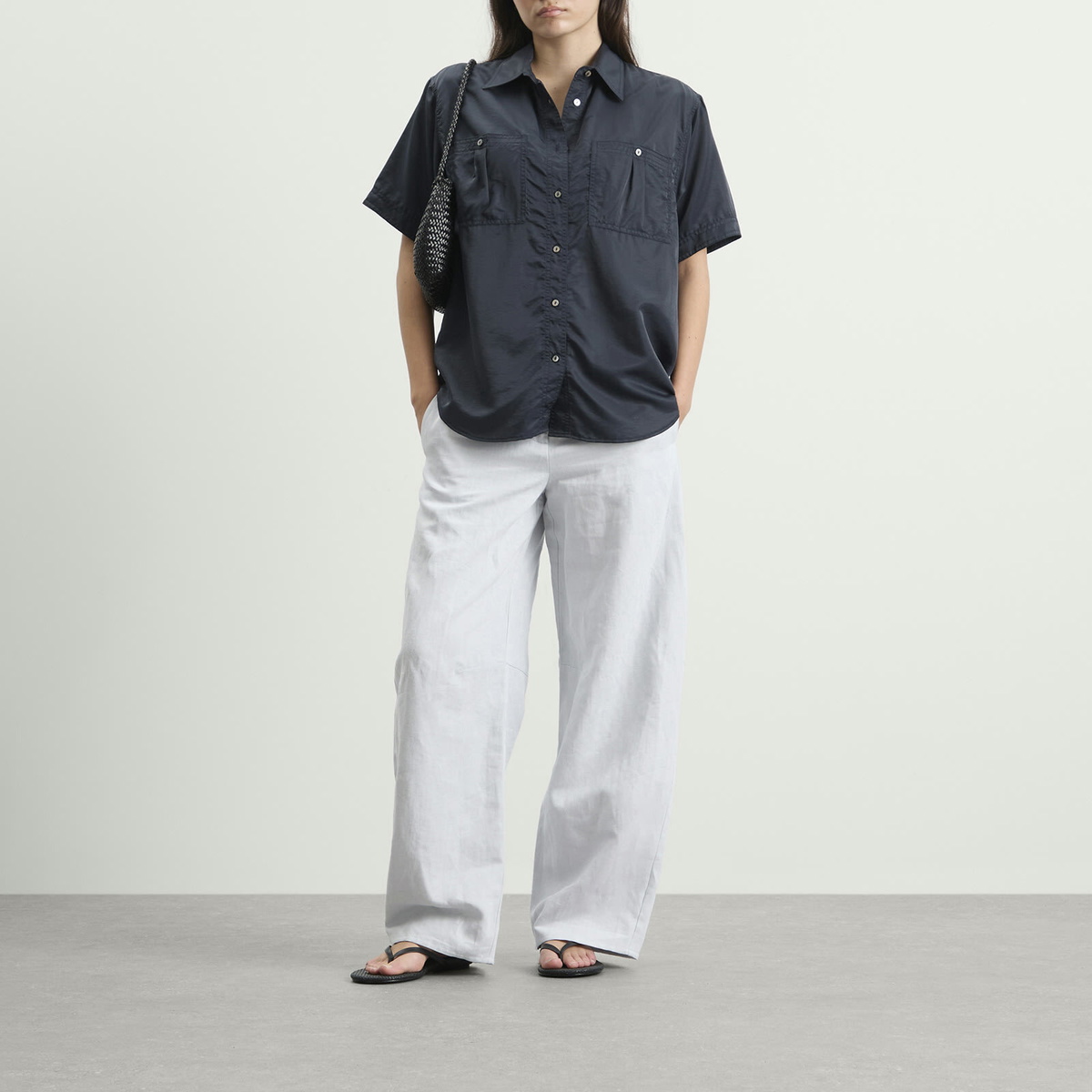 Nothing Written Women's Kala Shirt in Dark Navy