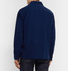 Bellerose - Camp-Collar Cotton-Corduroy Shirt - Blue