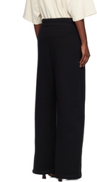 Fear of God Black Wide Leg Sweatpants